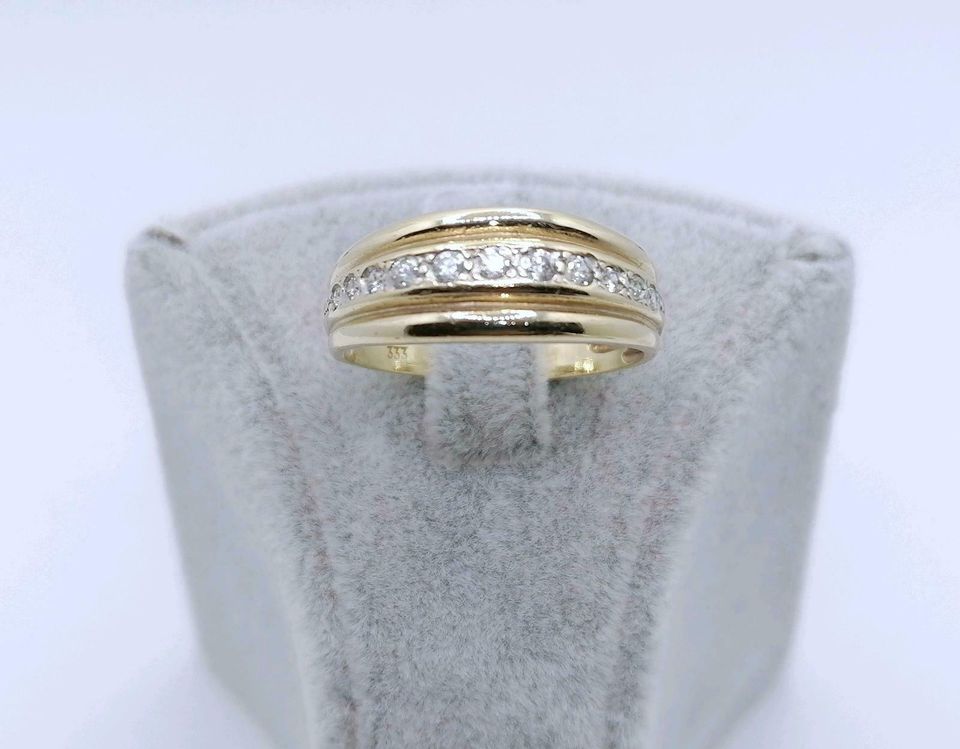 Ring Gold 333er mit Zirkonia