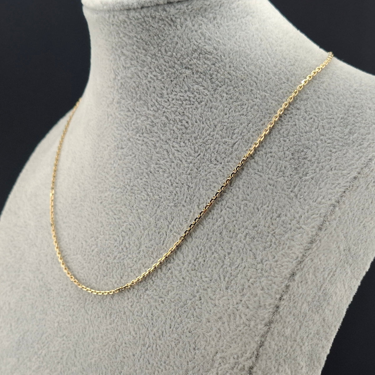 Neuwertige Gold Ankerkette, 585er 14 karat Goldkette, Halskette