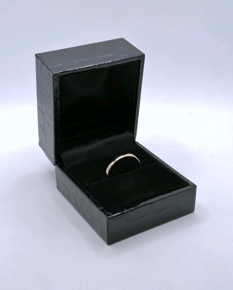 Zarter Gold Bandring, 585er Goldring, Ehering Trauring Gr. 57