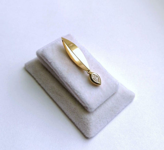 Anhänger Gold 750er mit Zirkonia