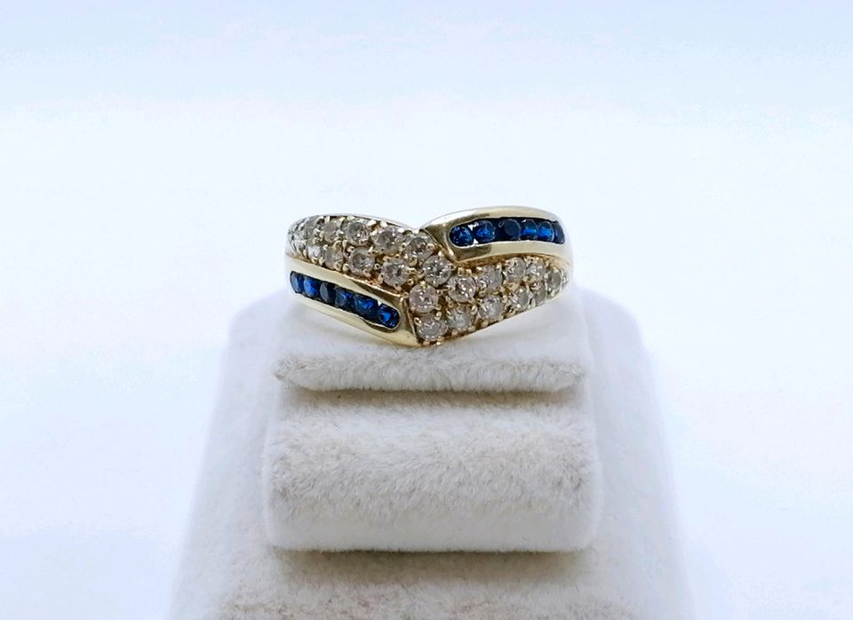 Ring Gold 585 mit Zirkonia