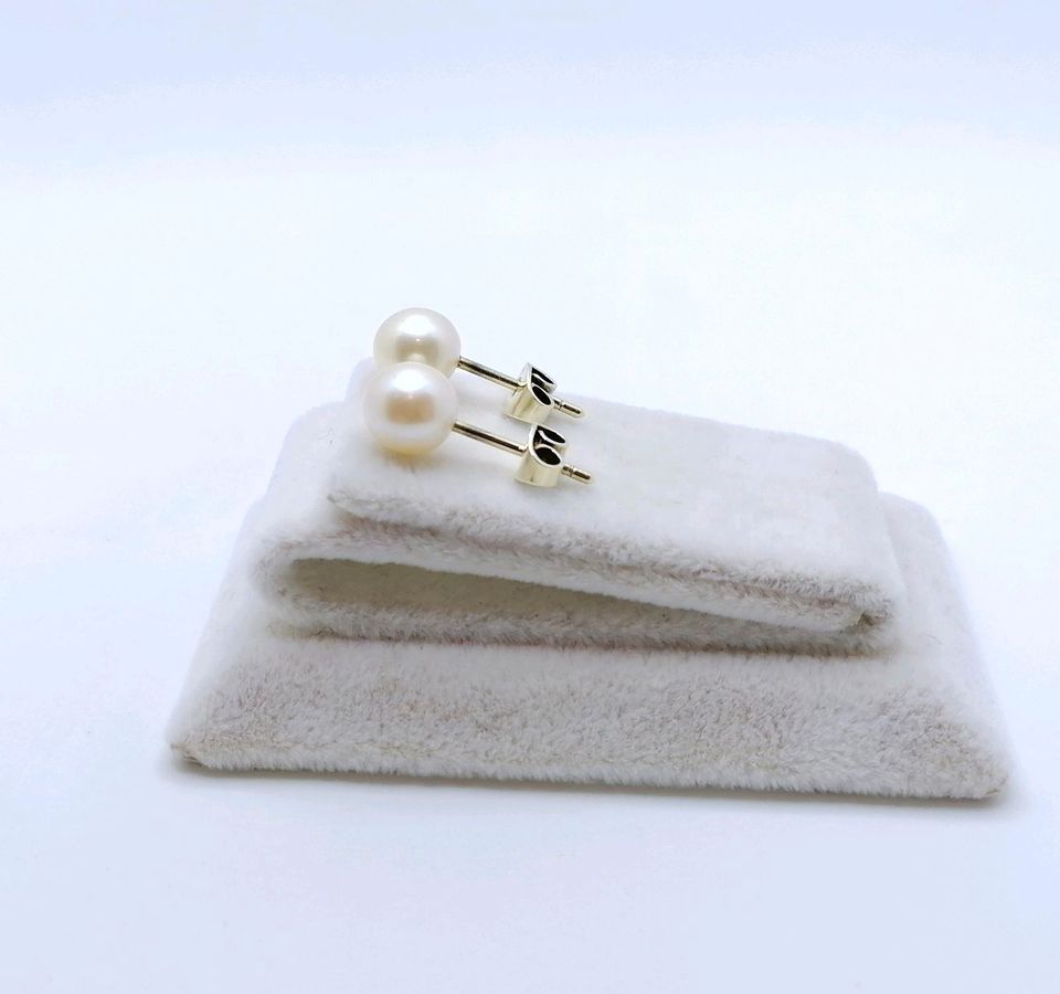 Ohrstecker 585er Gold mit Perlen