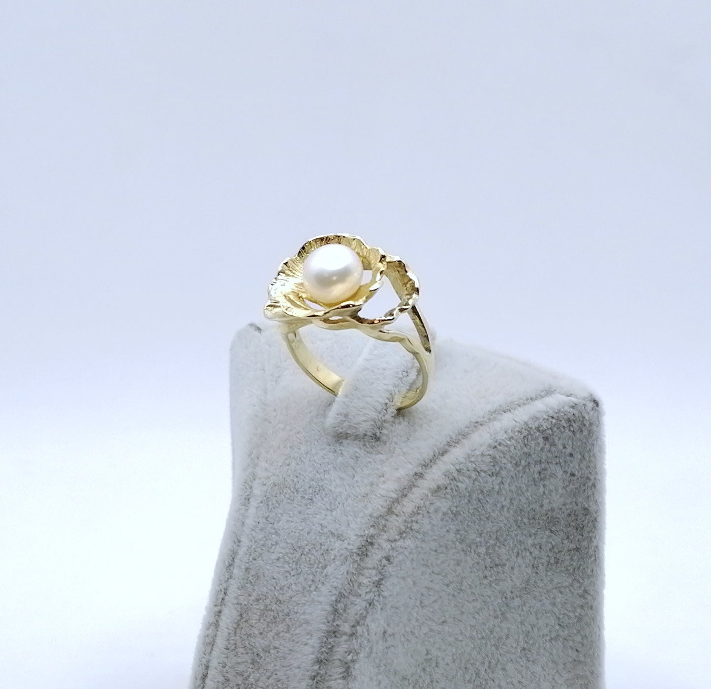 Ring Gold 375er Perlenring Gr. 57