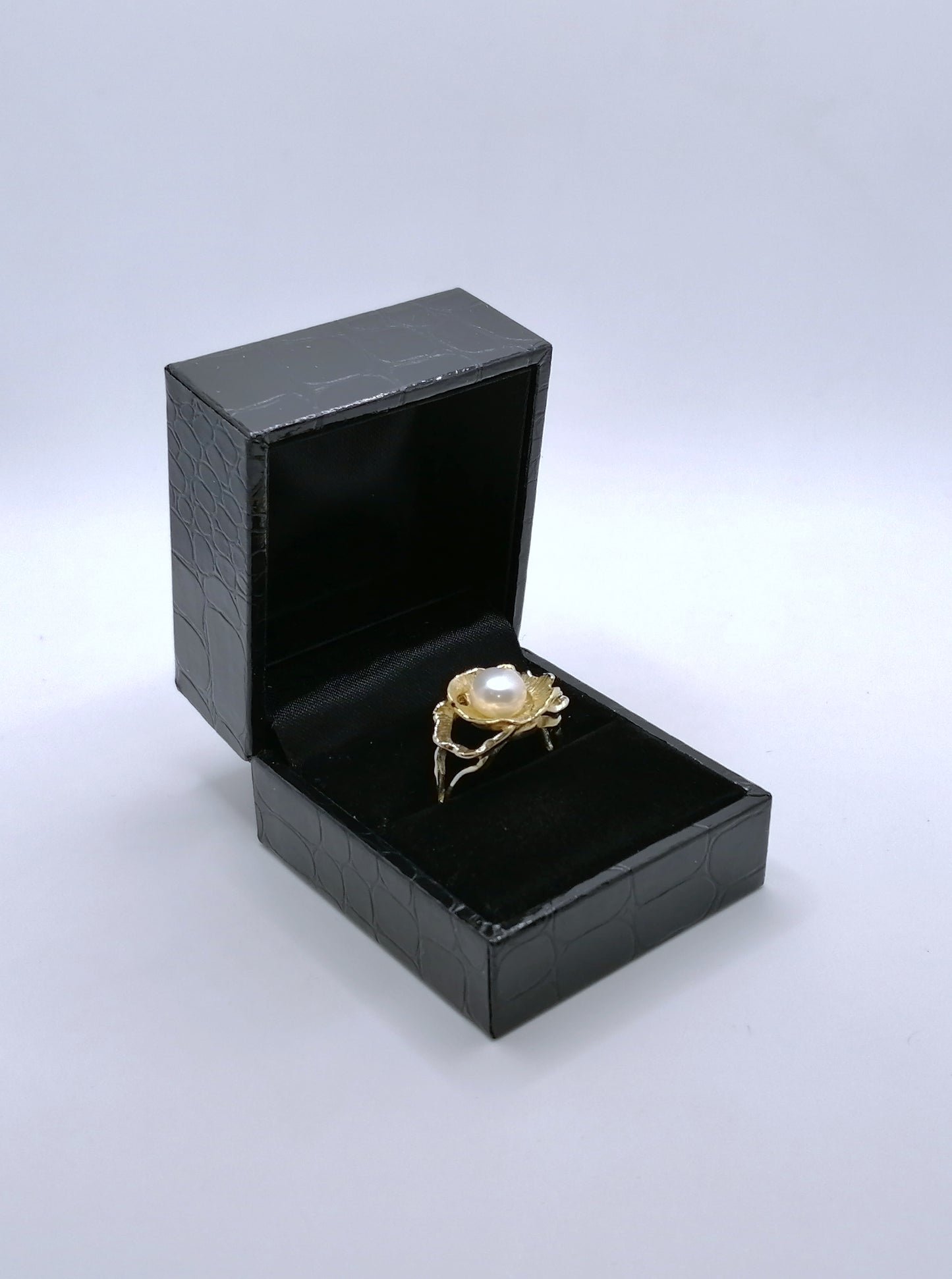 Ring Gold 375er Perlenring Gr. 57