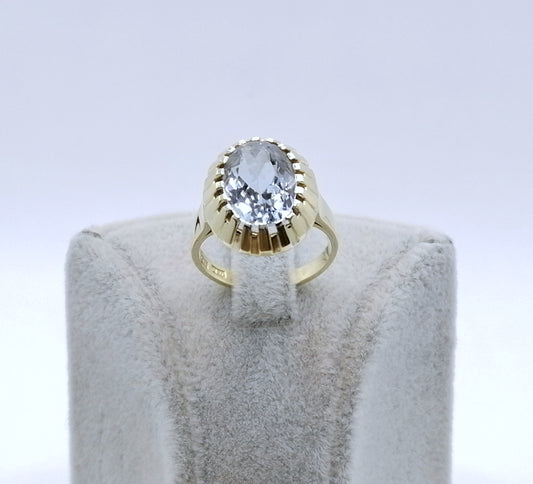 Ring Gold 585er mit Spinell Gr. 53