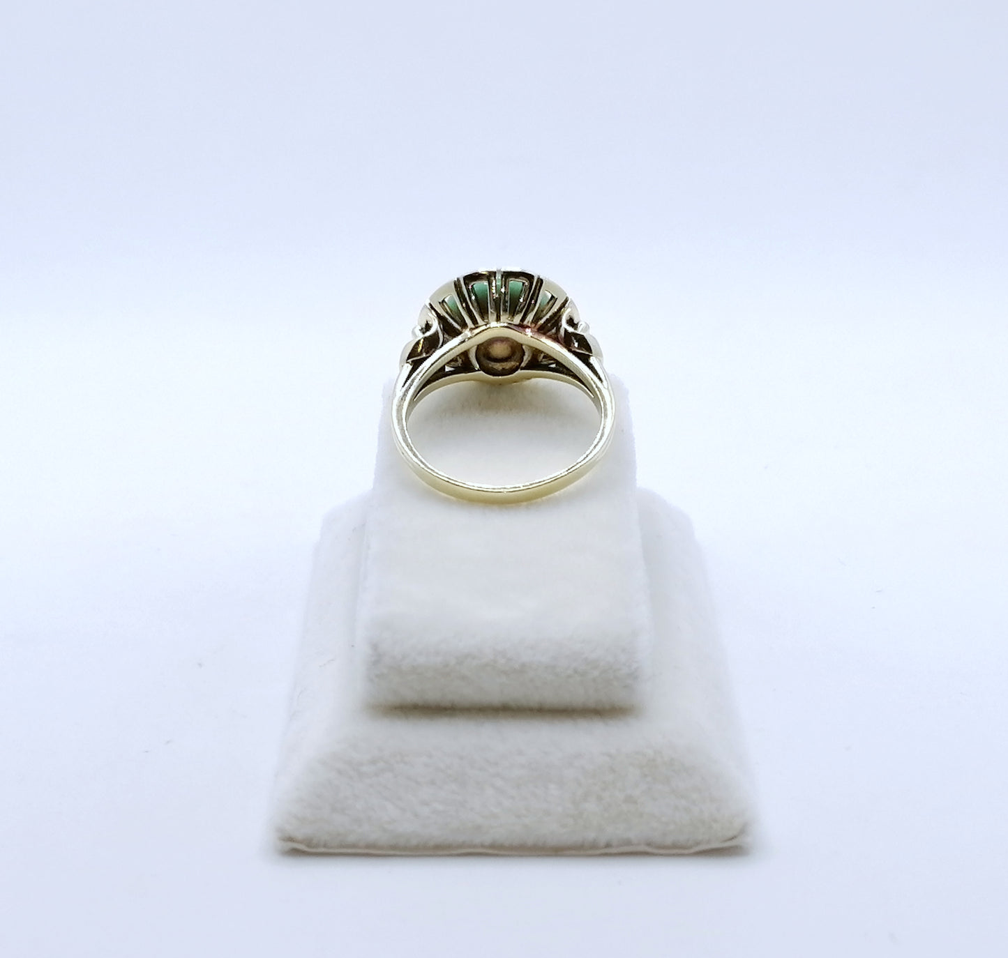 Ring Gold 585er mit Türkisstein Gr. 52