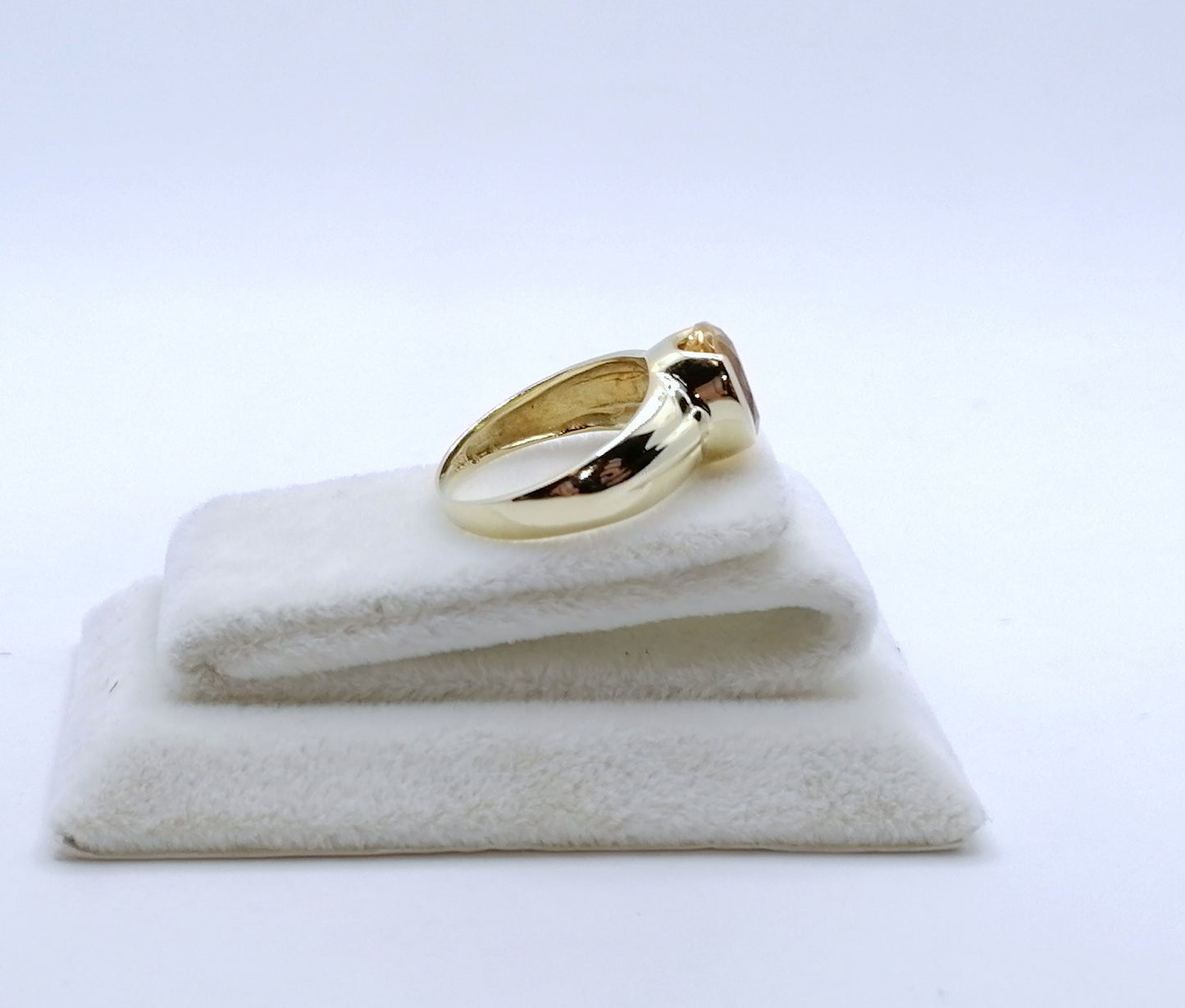 Ring Gold 585er mit Citrin Gr. 53