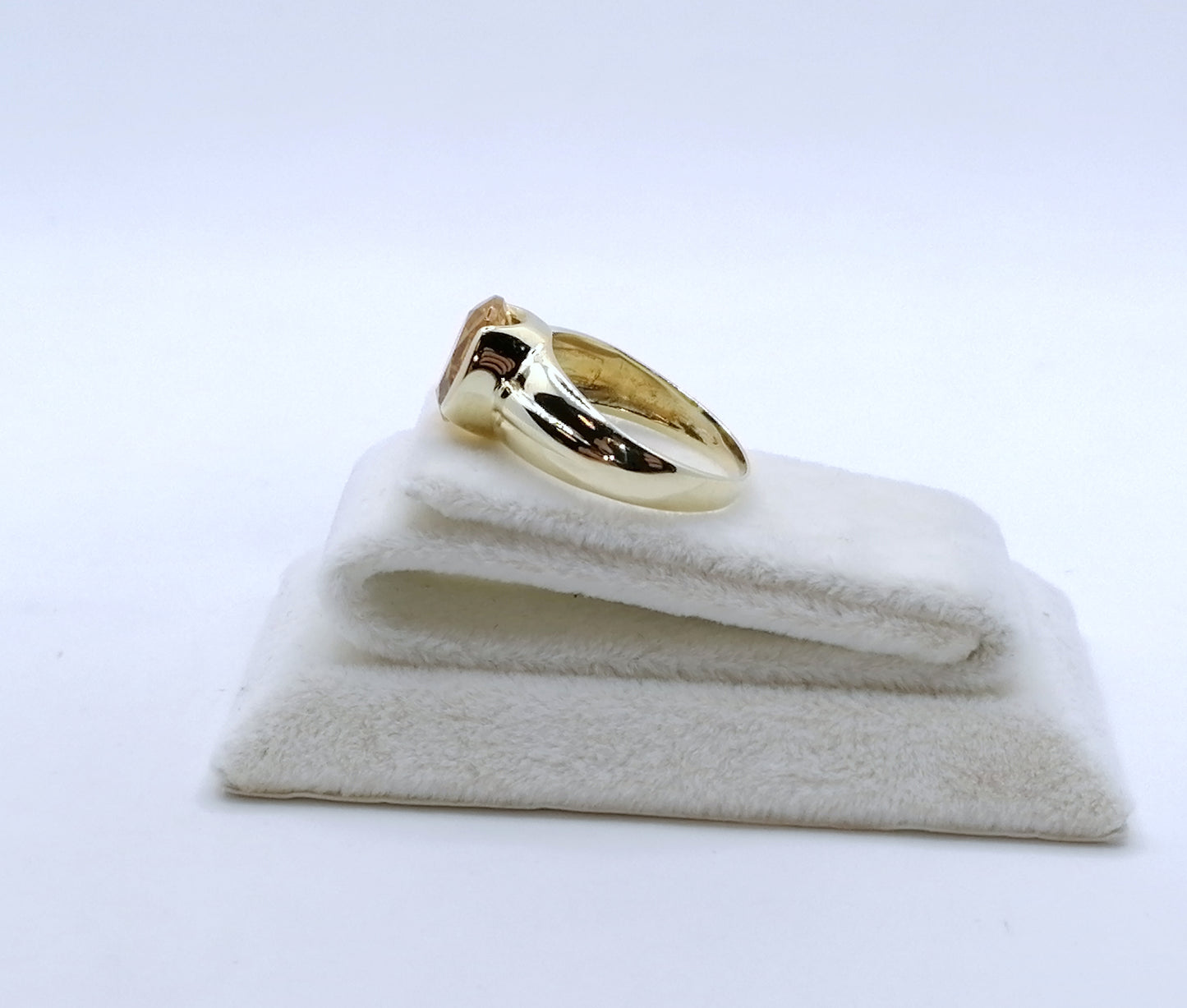 Ring Gold 585er mit Citrin Gr. 53