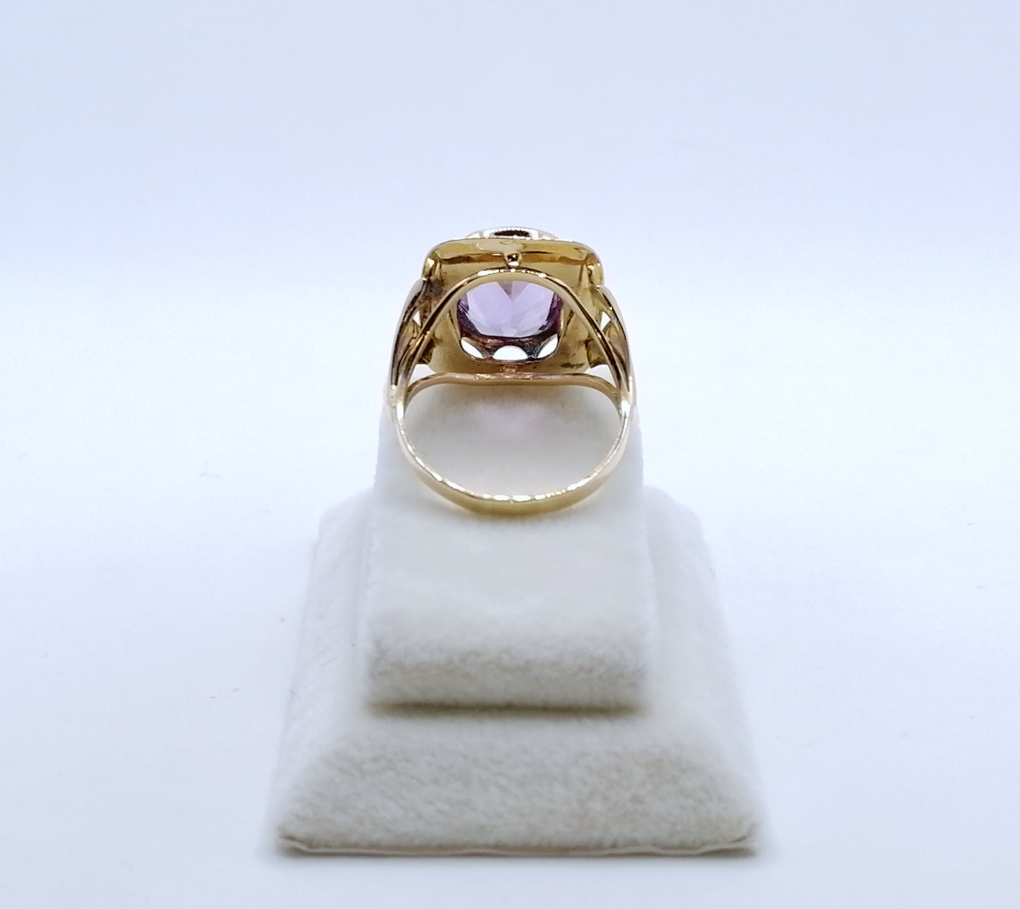Ring Gold 750er mit Amethyst Gr. 58