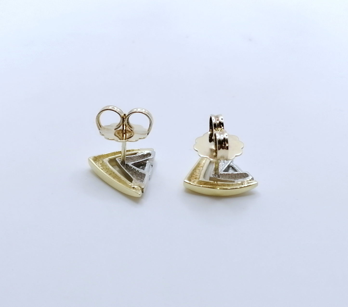 Ohrstecker Gold 333er mit Diamanten