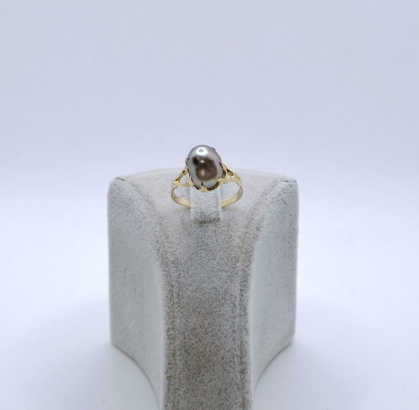 Damenring Gold 750er mit Tahiti Perle Gr. 57