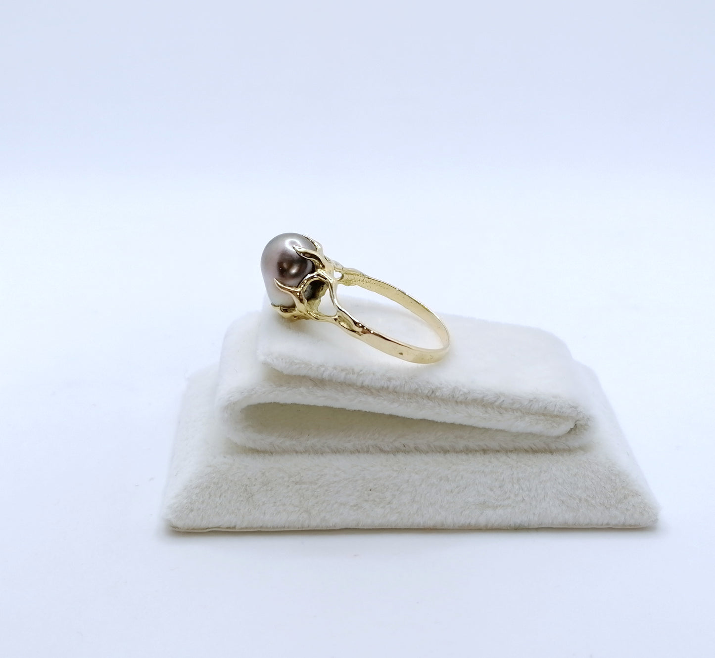 Damenring Gold 750er mit Tahiti Perle Gr. 57