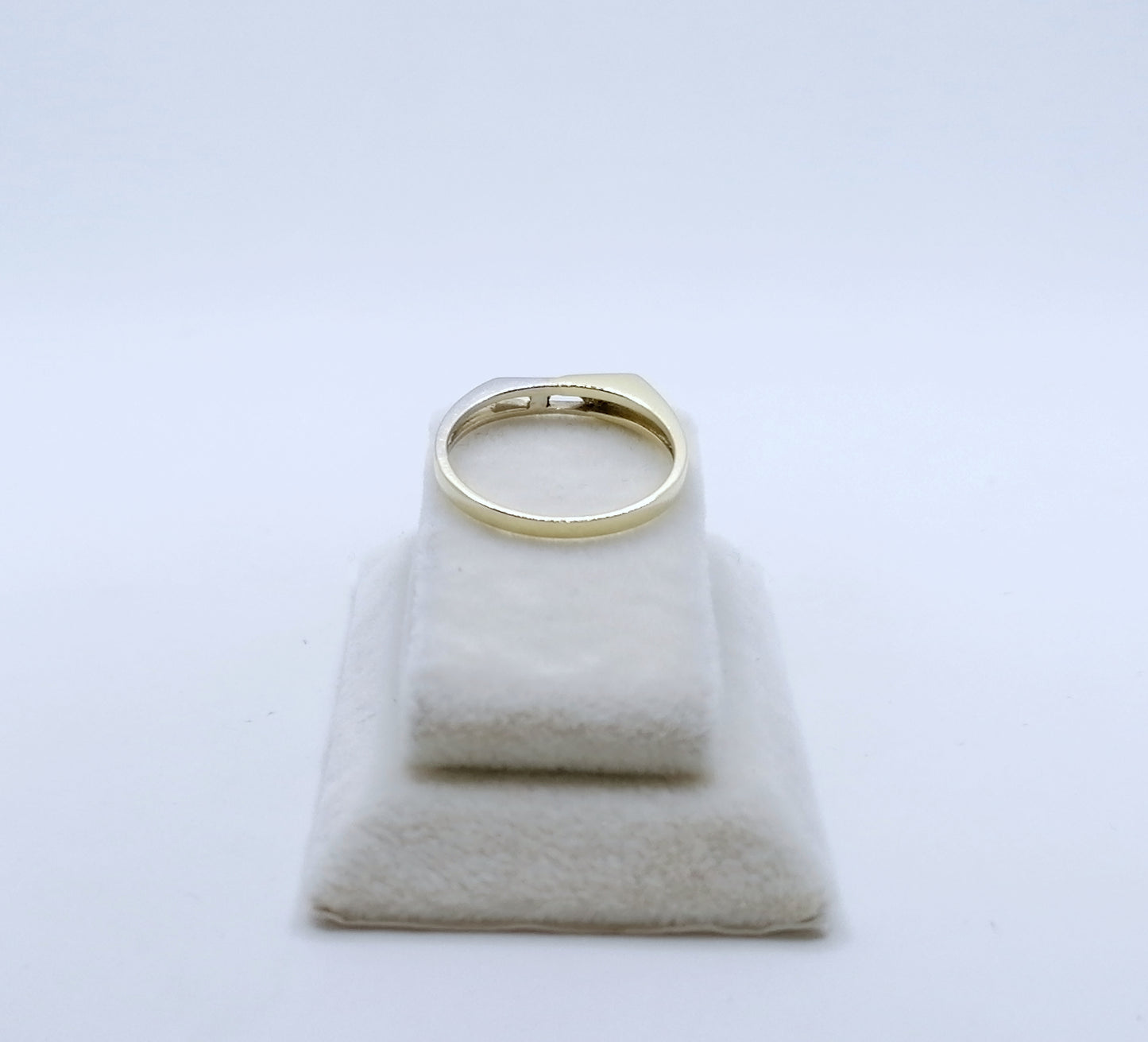 Ring Gold 585er Bicolor mit Brillant Gr. 57