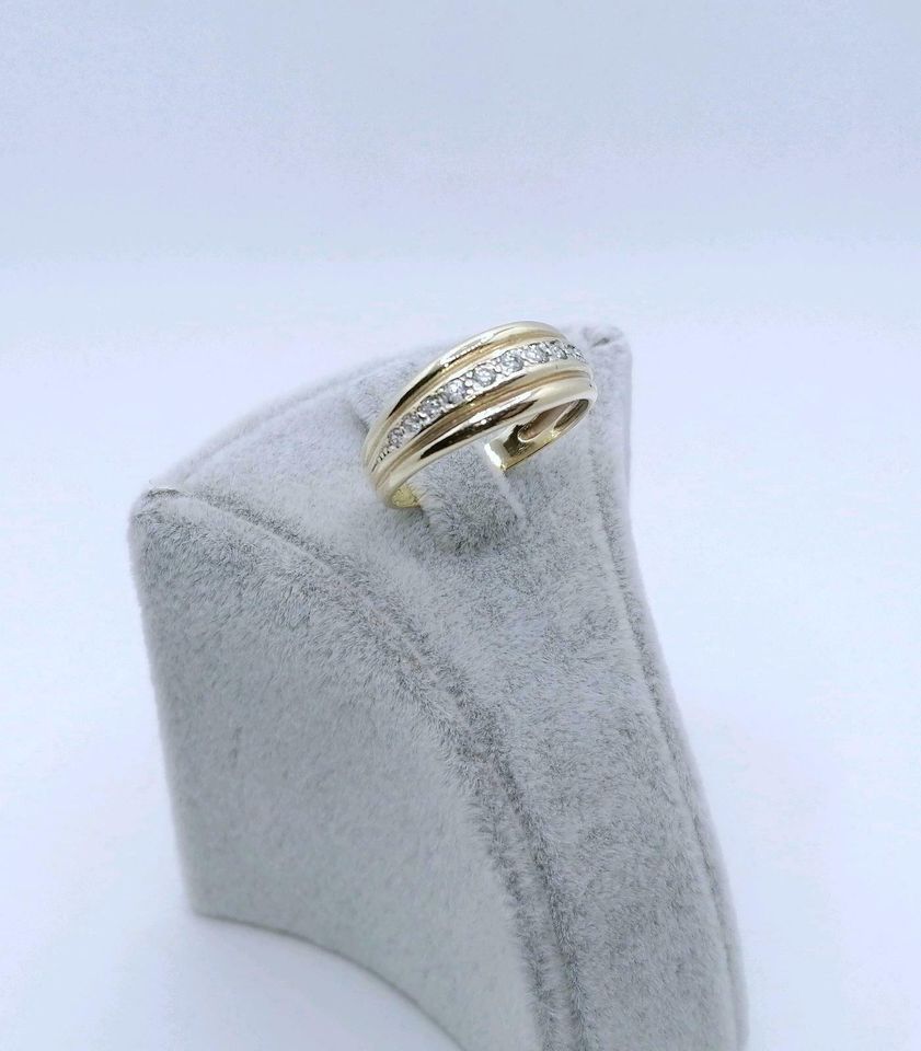 Ring Gold 333er mit Zirkonia