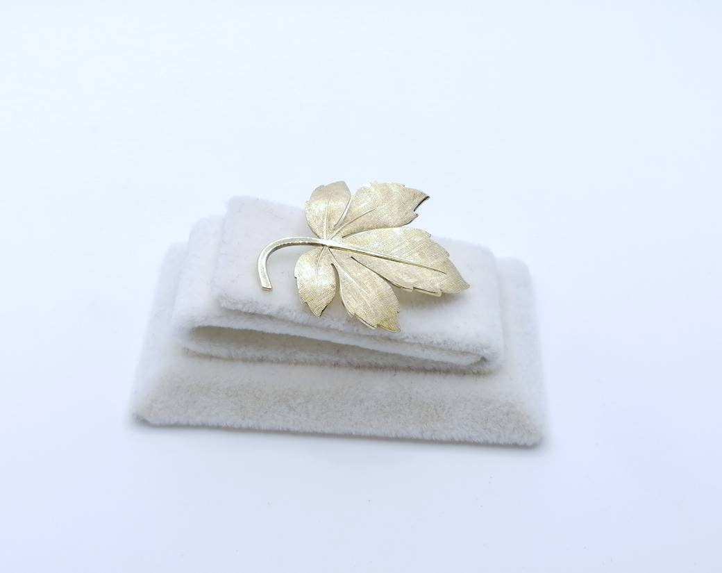 Ahornblatt Brosche Gold 333er