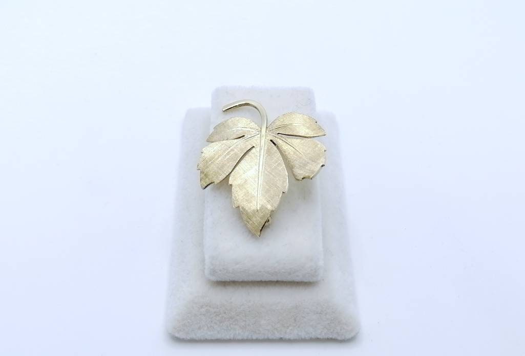 Ahornblatt Brosche Gold 333er
