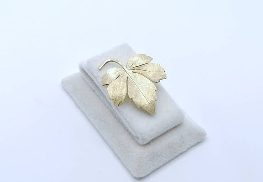Ahornblatt Brosche Gold 333er