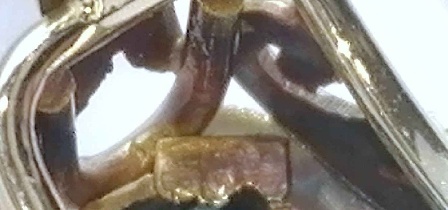 Art Deco Spinell Goldring 585er