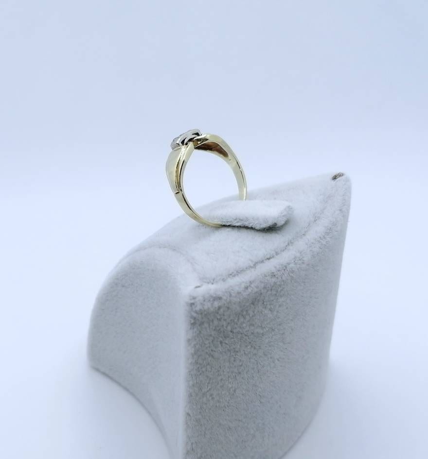 Vintage Ring Gold 585er mit Diamanten