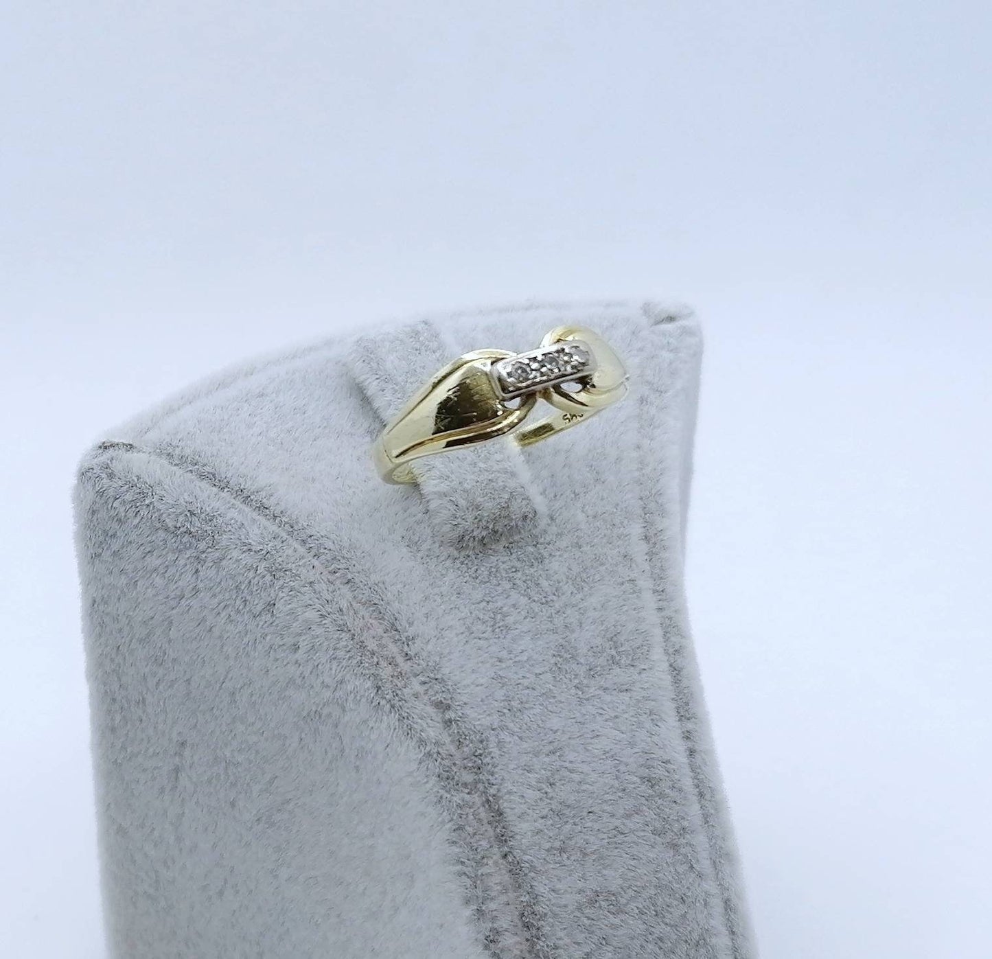 Vintage Ring Gold 585er mit Diamanten