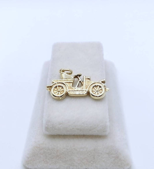 Vintage Gold 333er Automobile Anhänger