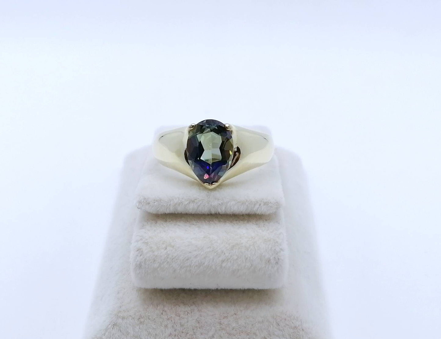 Mystik Topas Gold 333er Damenring