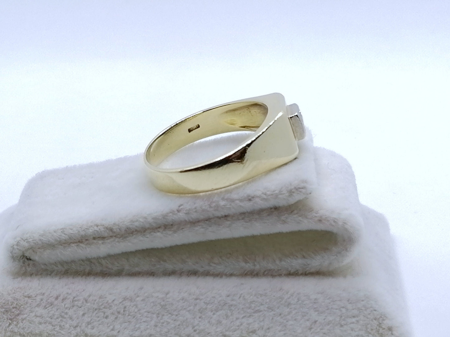 Ring Gold 585er Solitär mit Brillant Gr. 59