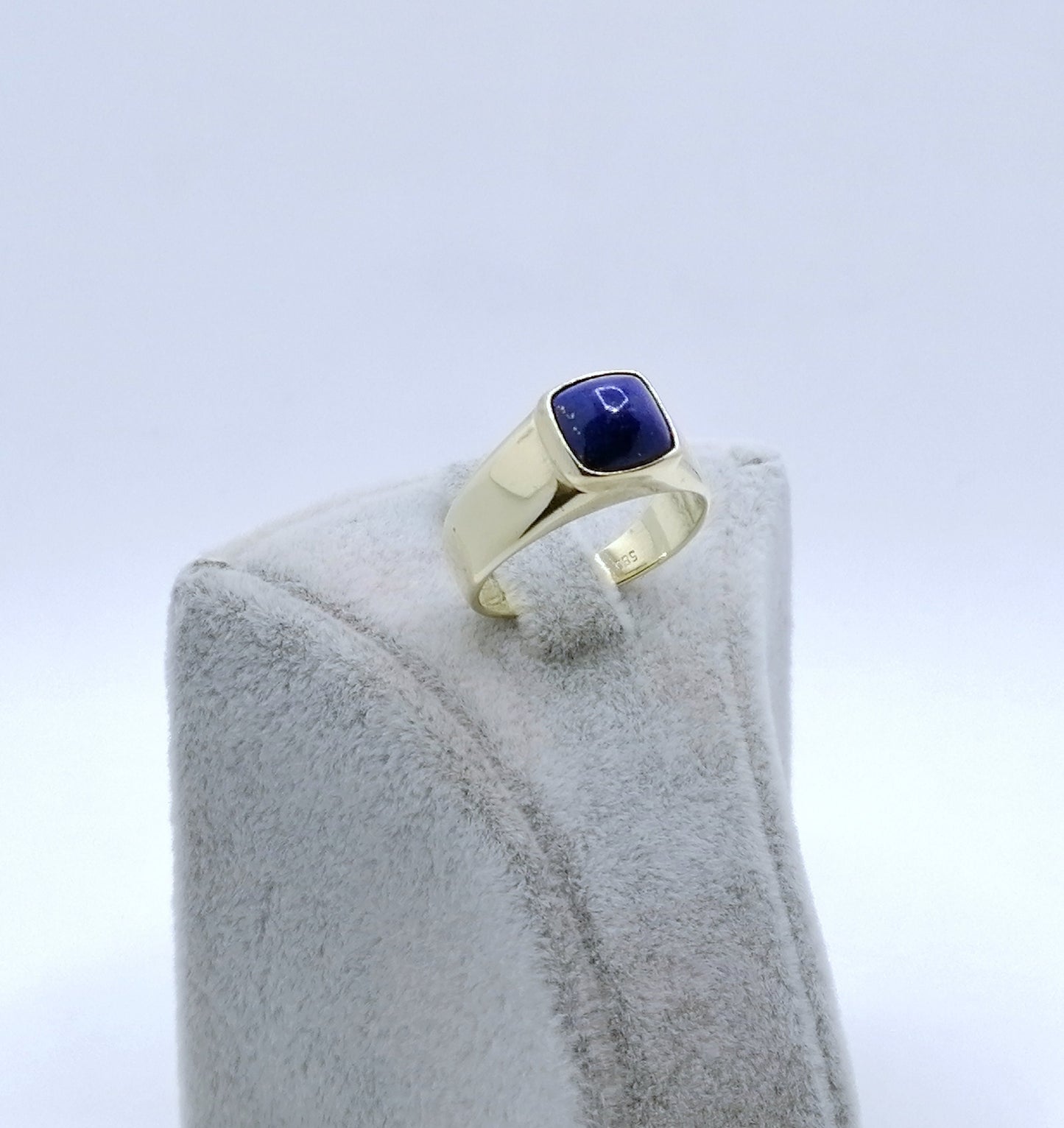 Ring Gold 585er Lapislazuli Siegelring
