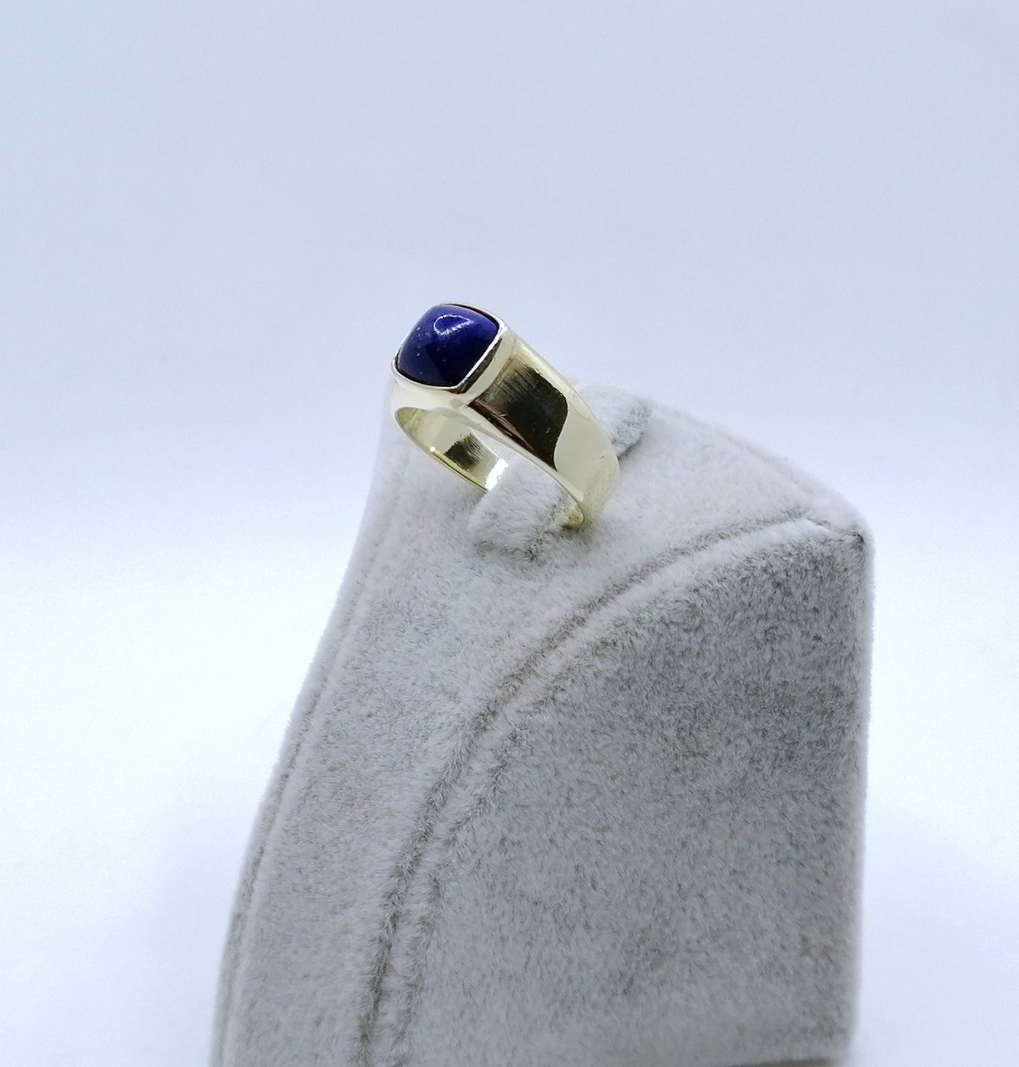 Ring Gold 585er Lapislazuli Siegelring