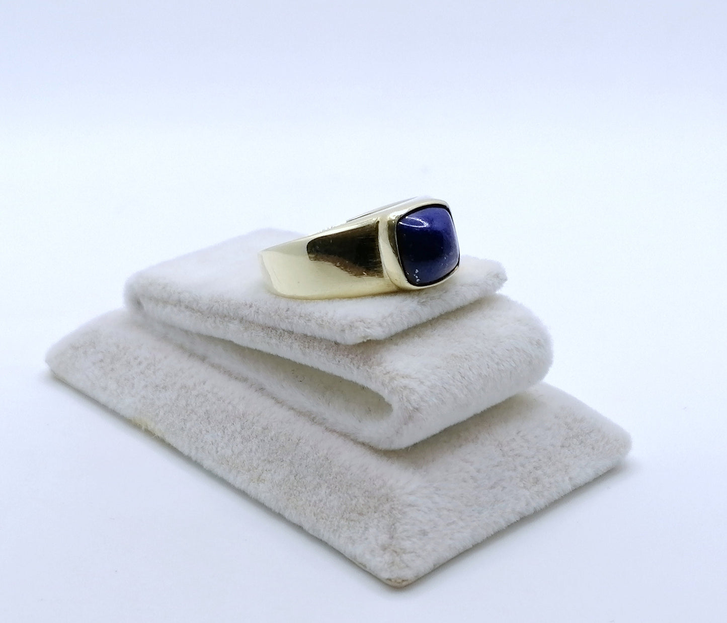 Ring Gold 585er Lapislazuli Siegelring