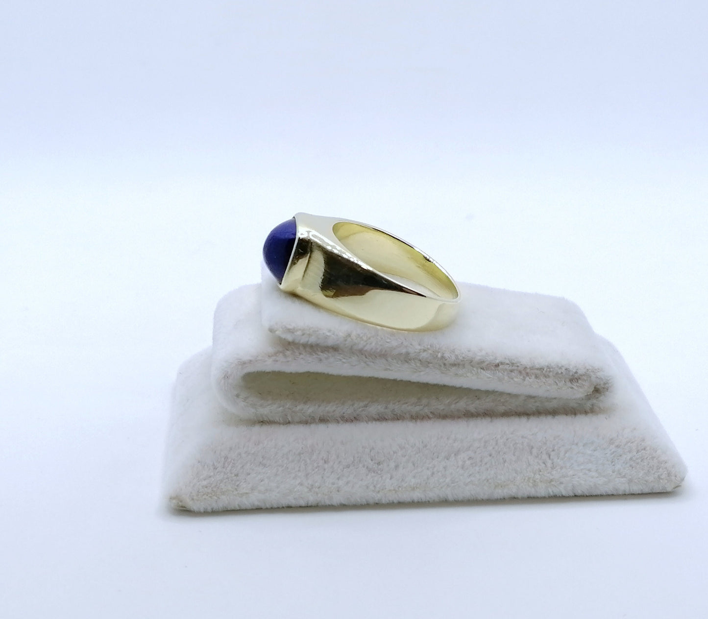 Ring Gold 585er Lapislazuli Siegelring