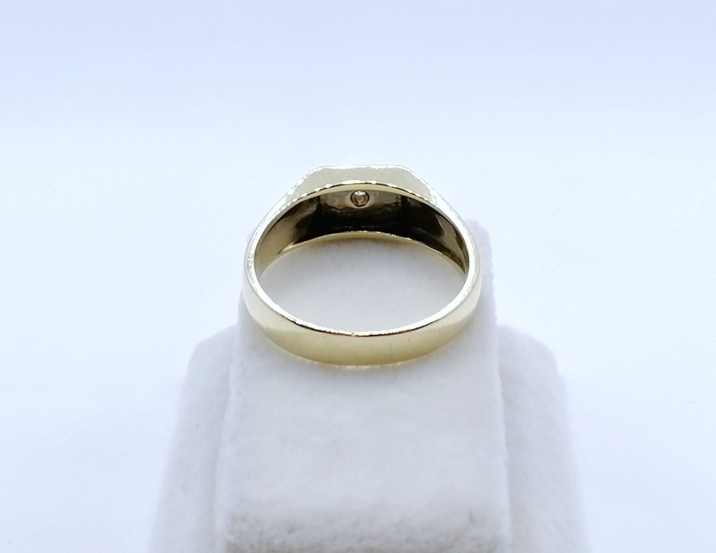 Ring Gold 585er Solitär mit Brillant Gr. 59