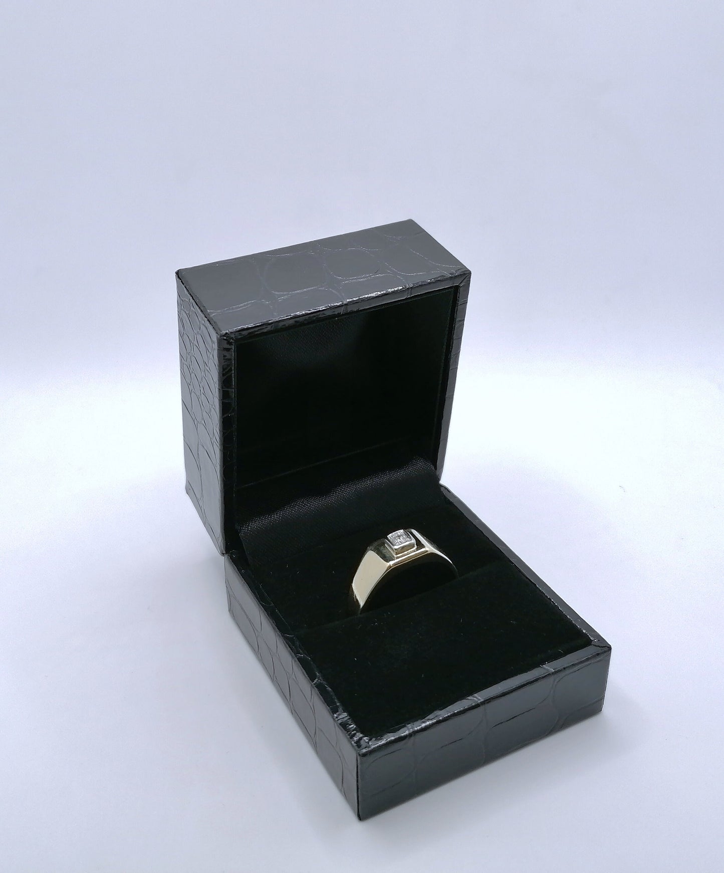 Ring Gold 585er Solitär mit Brillant Gr. 59