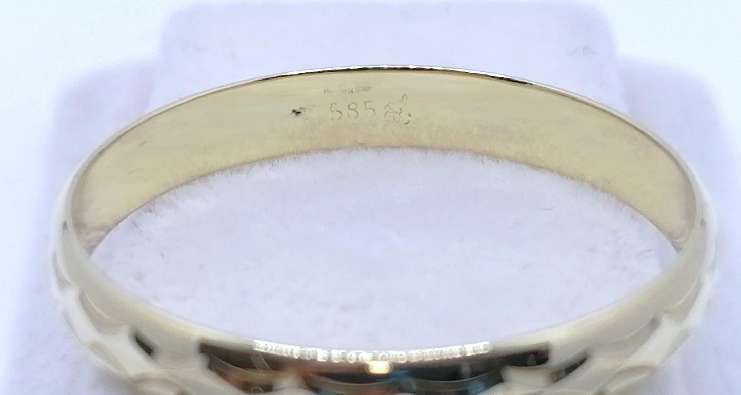 Ring Gold 585er Bandring