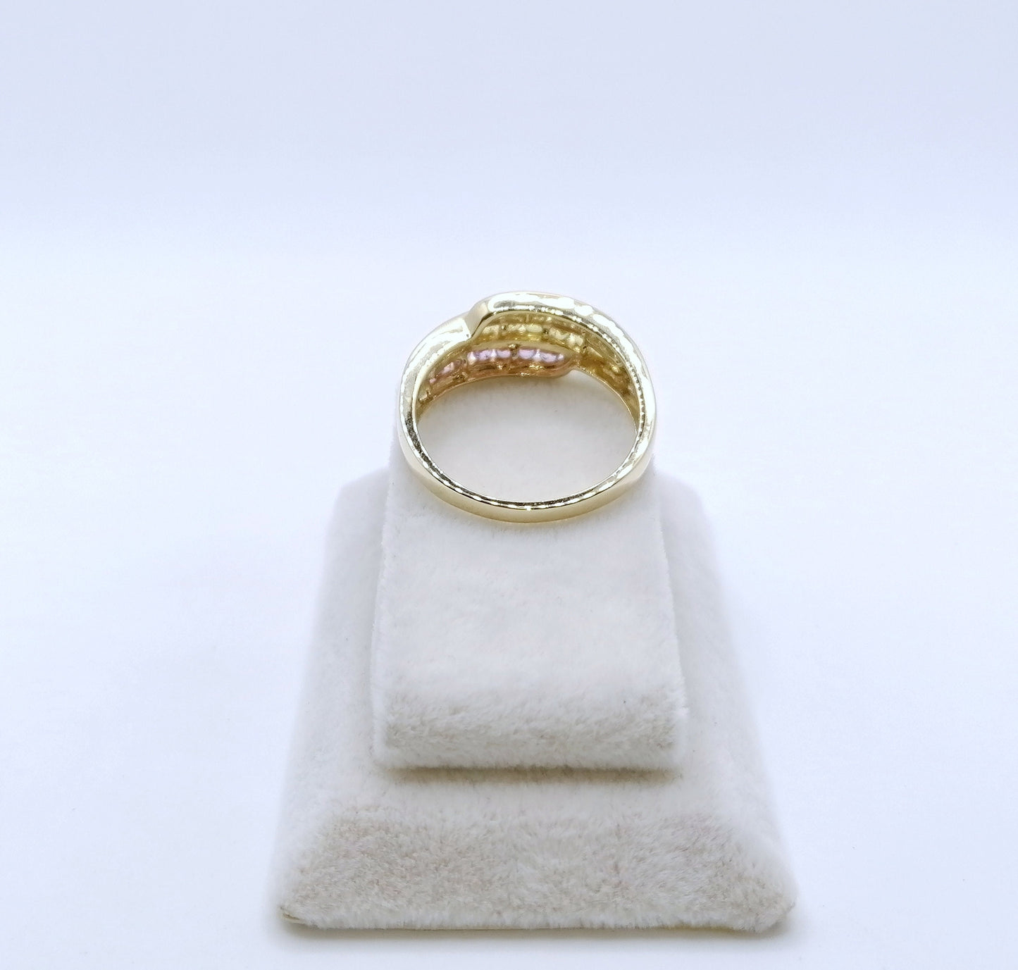 Ring Gold 585er mit farbigen Saphir Edelsteinen Gr. 60