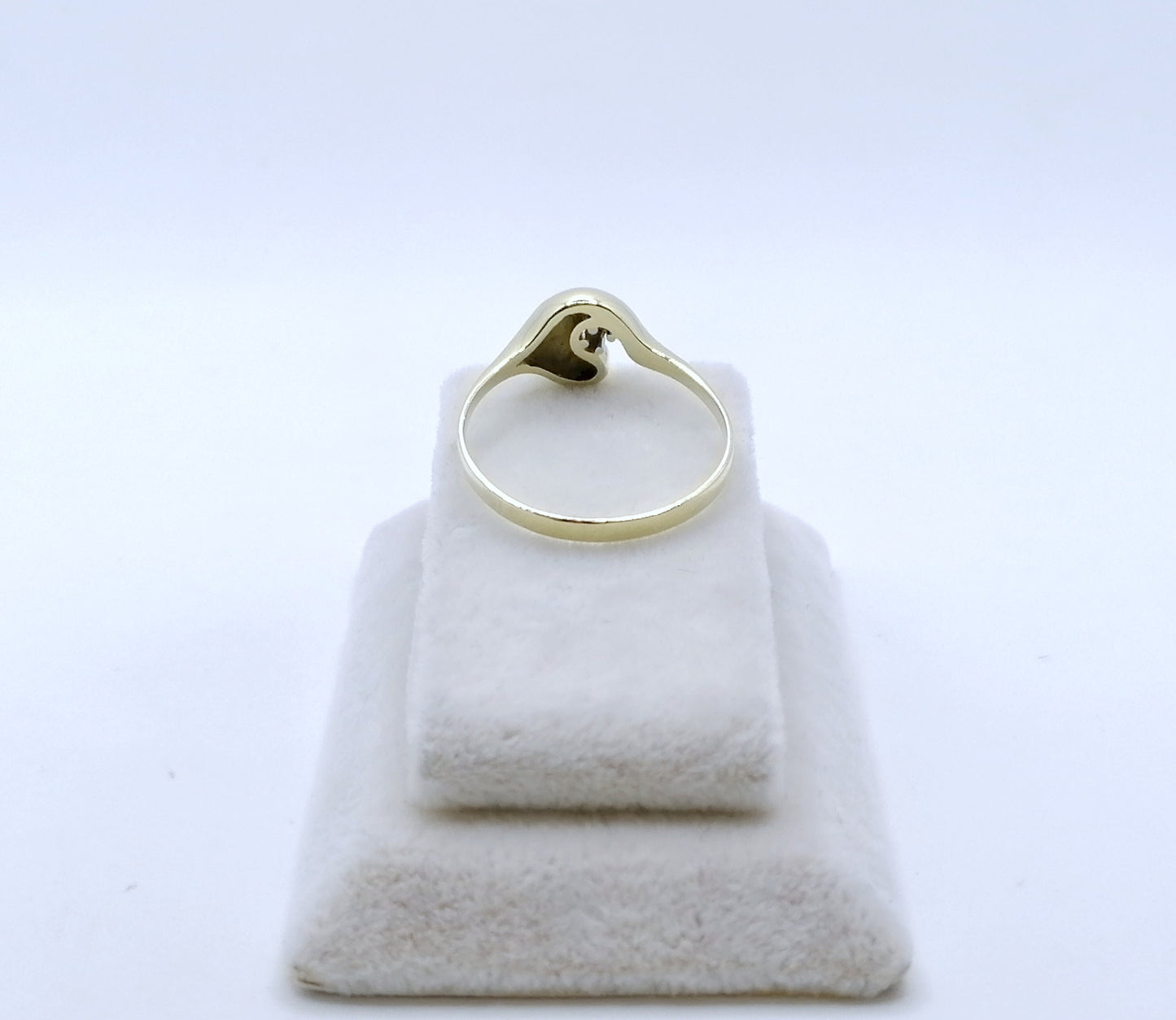 Solitär Goldring 585er mit Brillanten Gr. 60