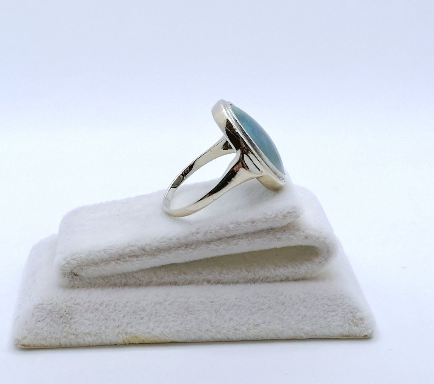 Ring Gold 585er mit Opal Triplette Gr. 56