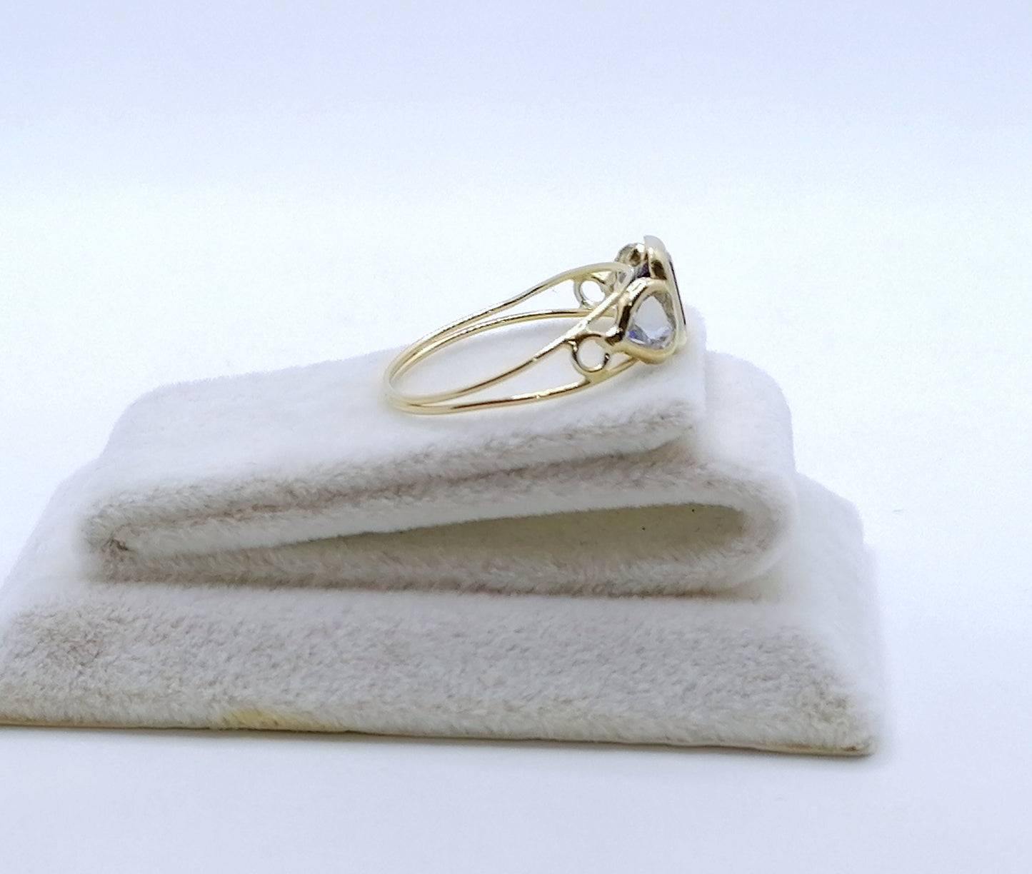 Ring Gold 750er mit Spinell Edelsteinen Damenring Gr. 54