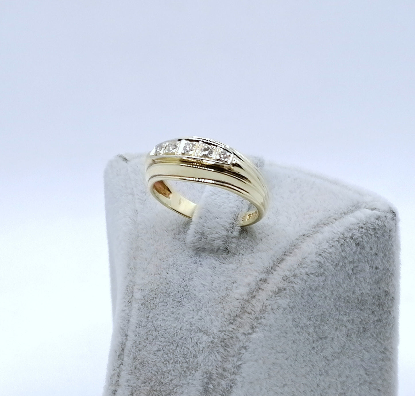 Ring gold 585er mit Brillanten Gr. 55