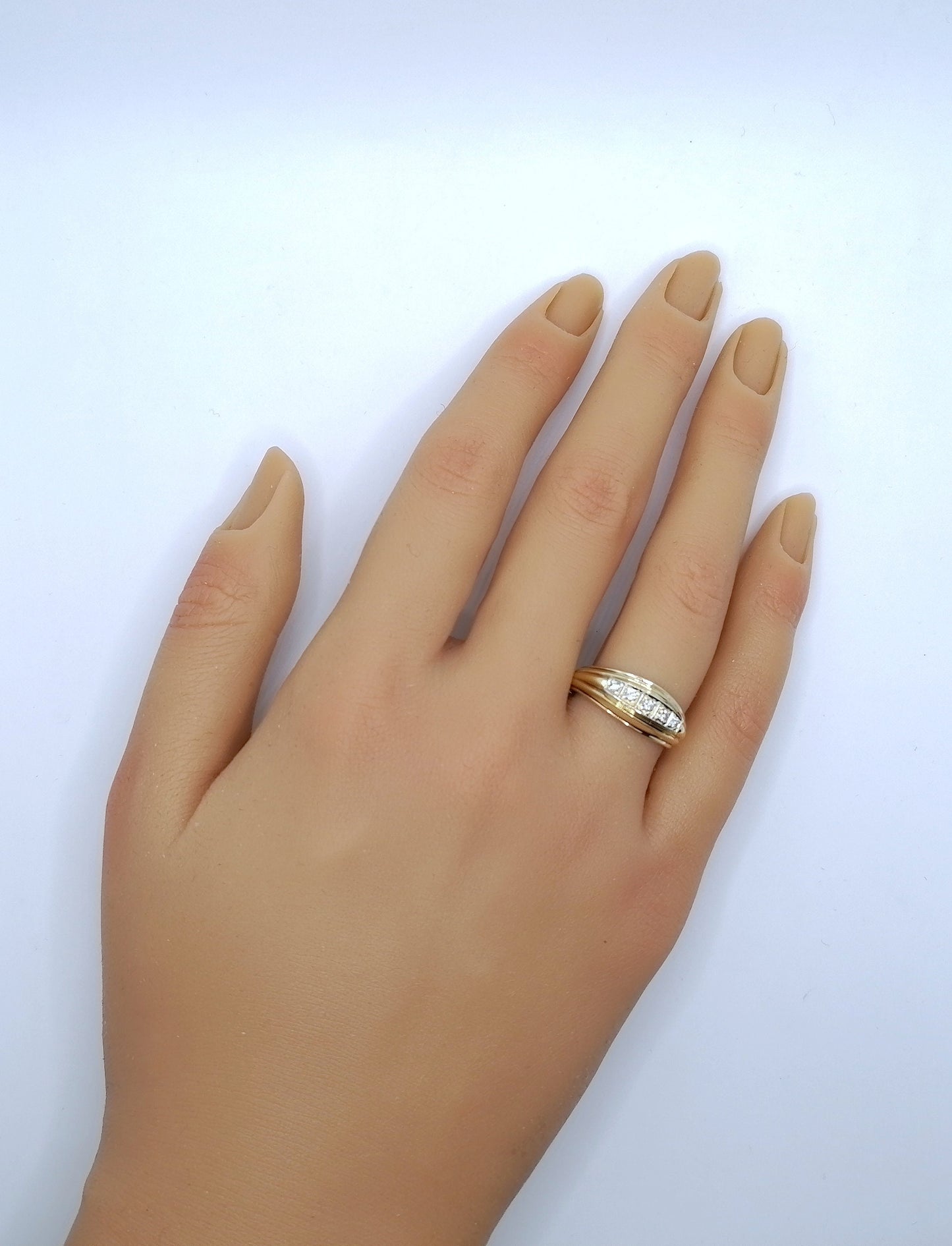 Ring gold 585er mit Brillanten Gr. 55