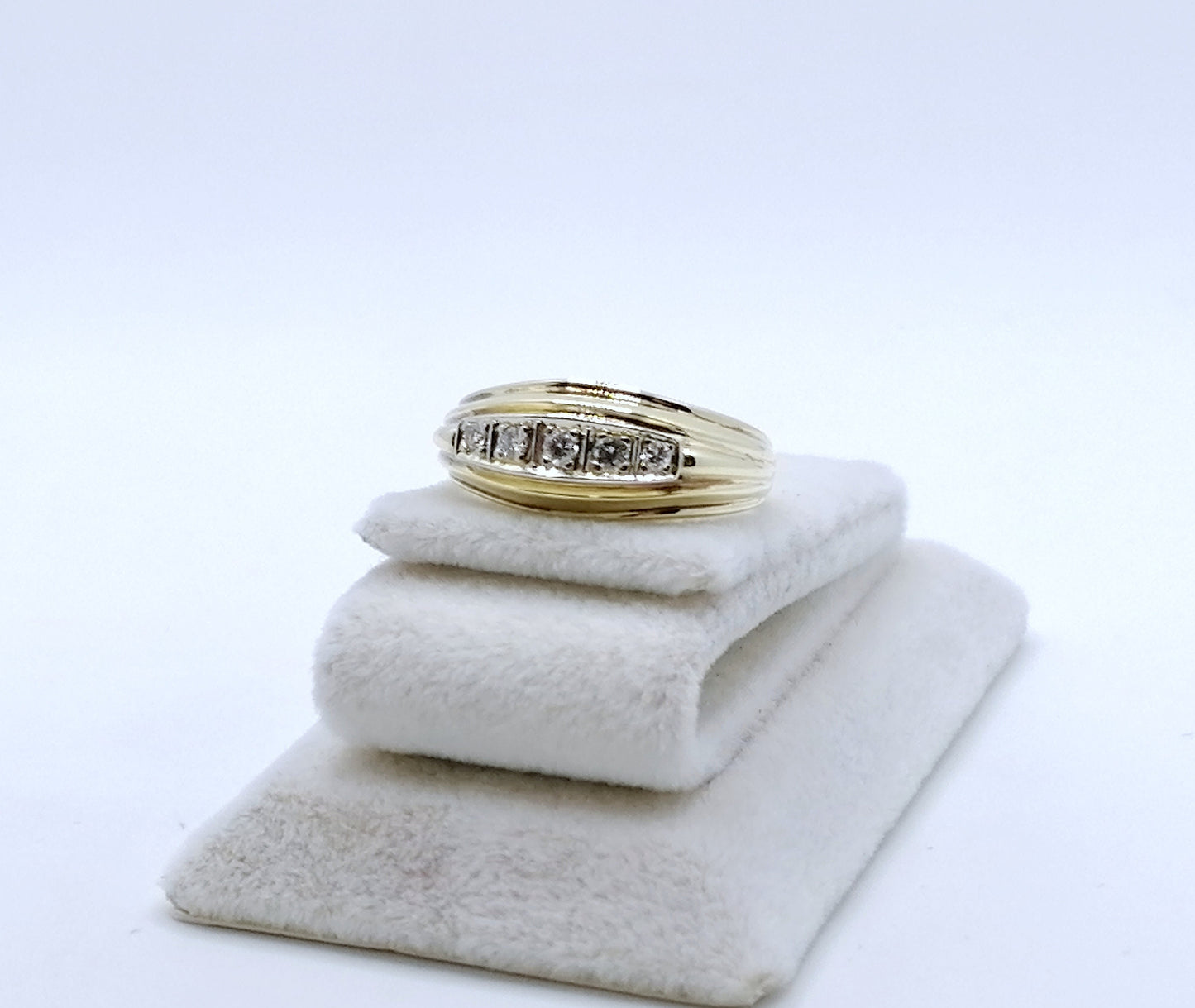 Ring gold 585er mit Brillanten Gr. 55