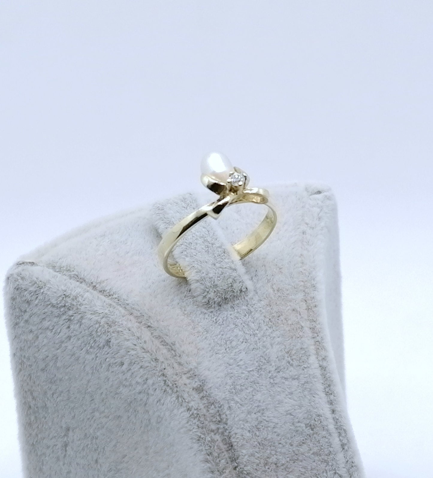 Gold Perlenring 333er Damenring