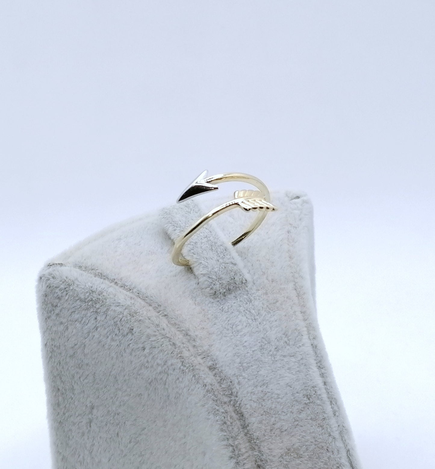 Ring Gold 585er Pfeilform Damenring Gr. 55