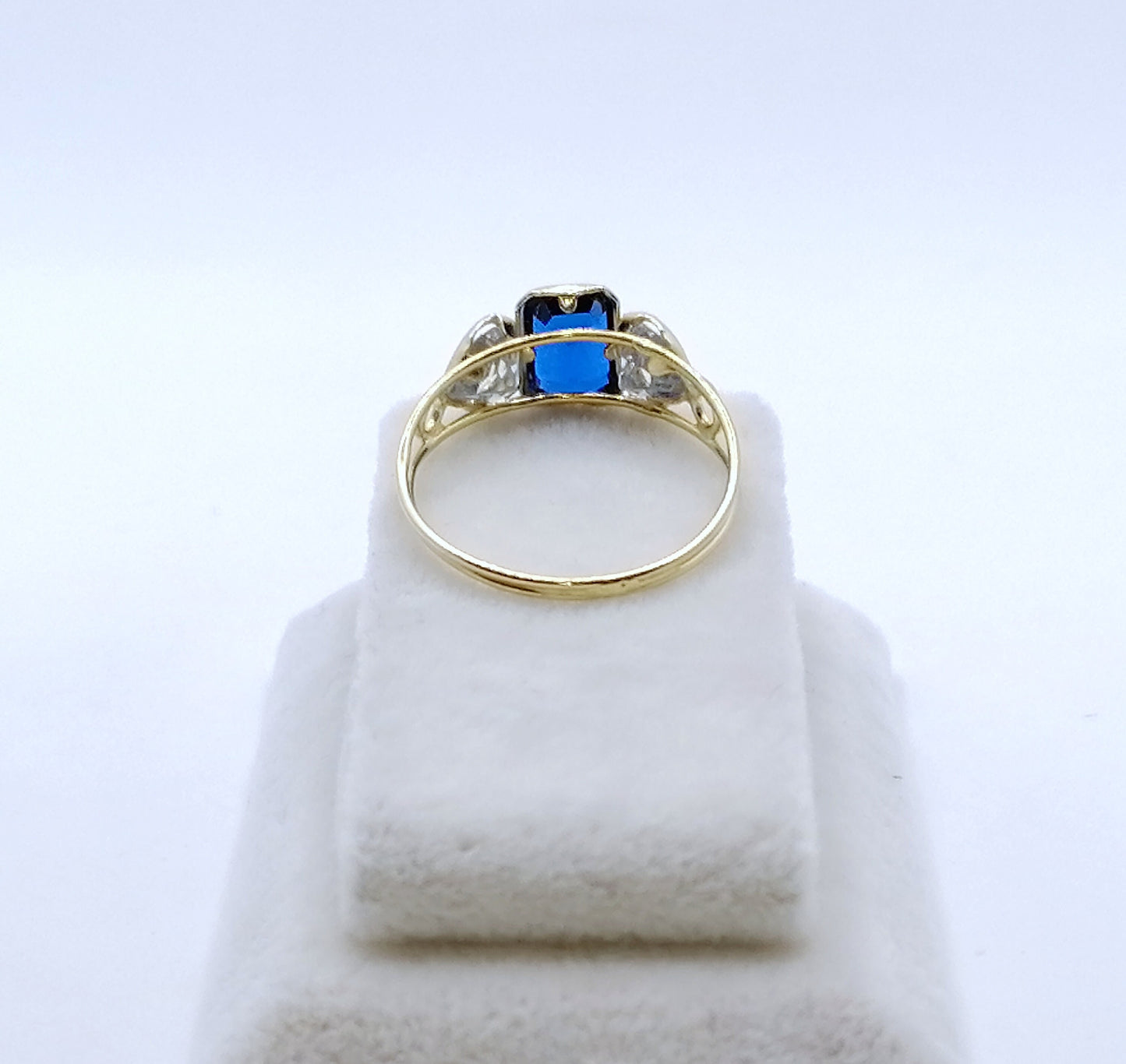 Ring Gold 750er mit Spinell Edelsteinen Damenring Gr. 54