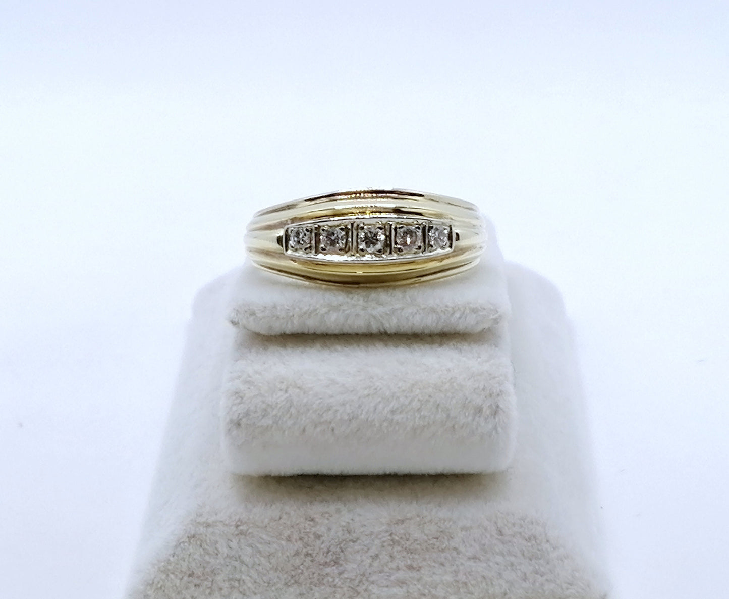 Ring gold 585er mit Brillanten Gr. 55
