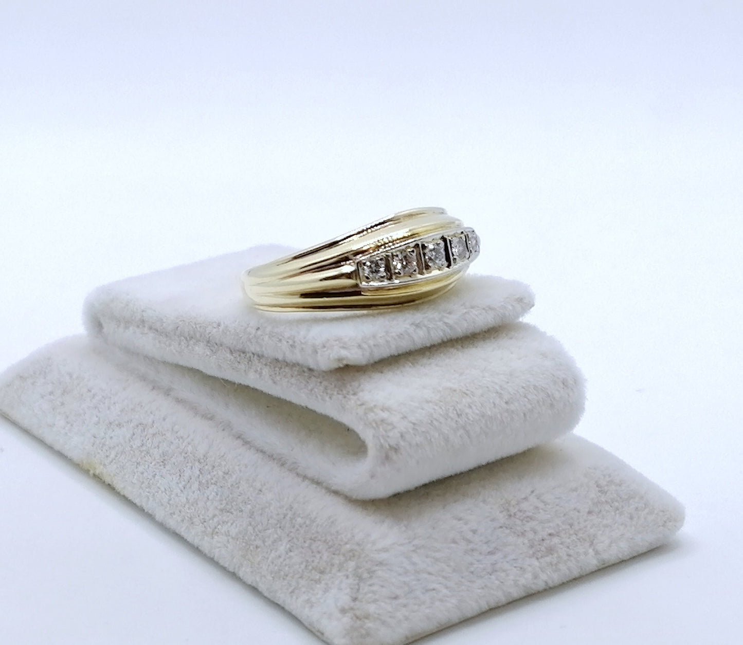 Ring gold 585er mit Brillanten Gr. 55