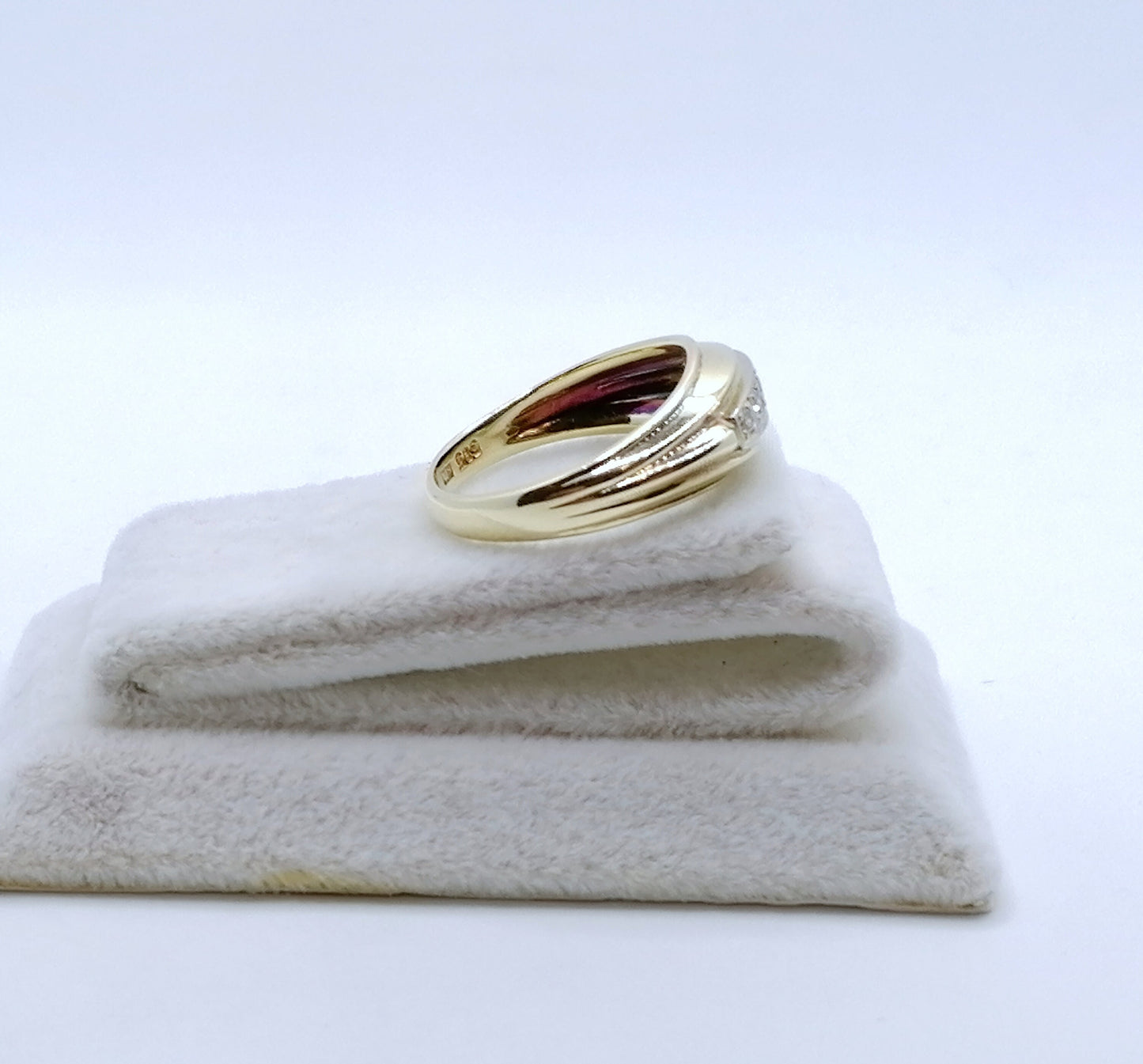 Ring gold 585er mit Brillanten Gr. 55
