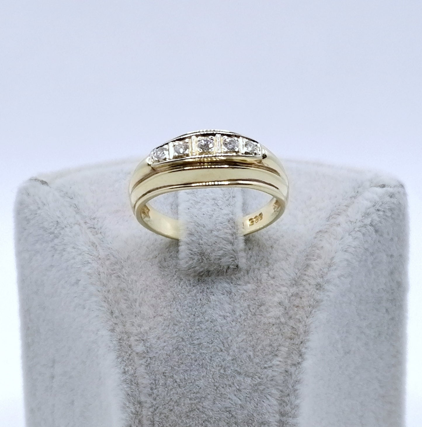 Ring gold 585er mit Brillanten Gr. 55