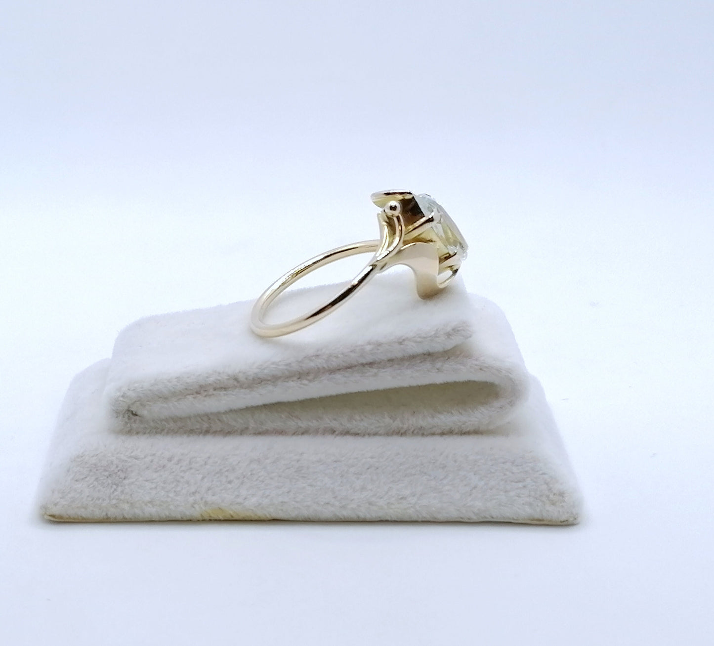 Ring Gold 585er mit Aquamarin Gr. 61