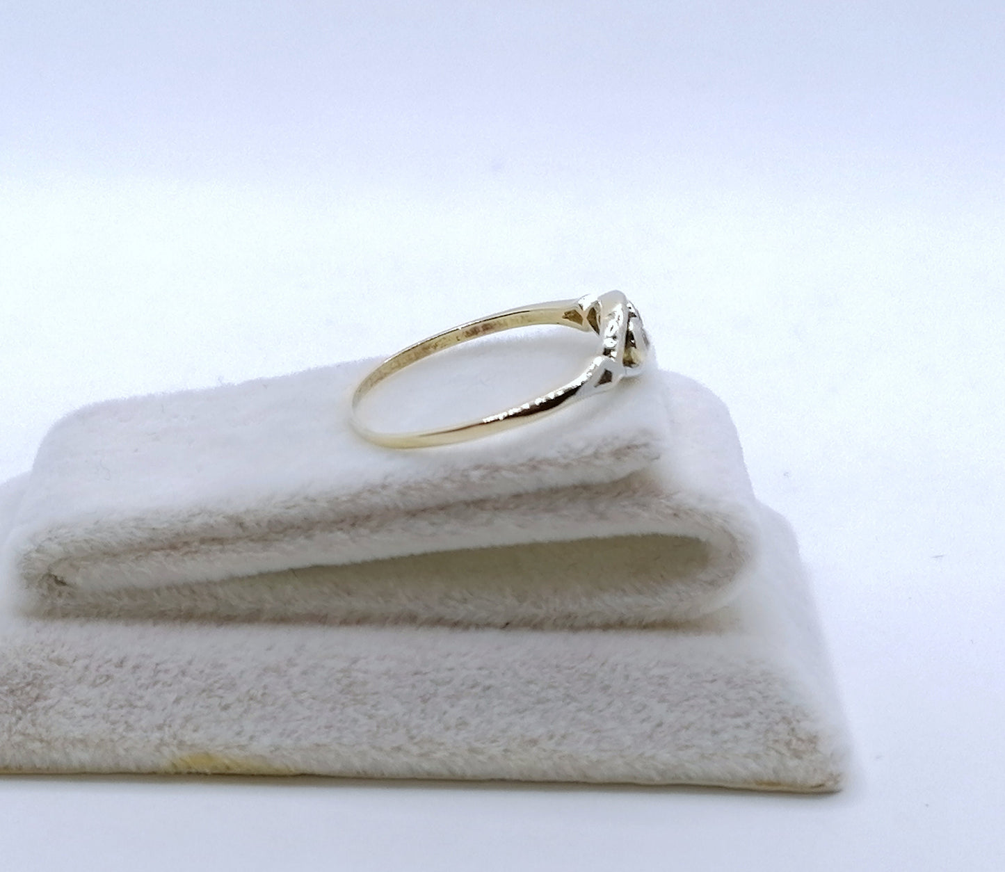 Ring Gold 585er Artdeco Brillanten Altschliff Gr. 57